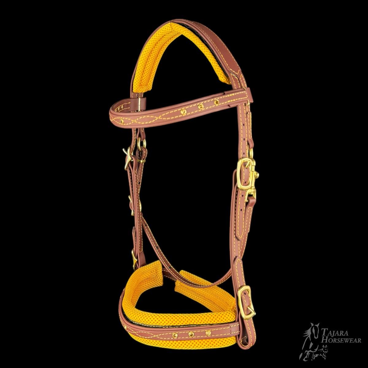 Altenglische Trense mit Strass (TH199)